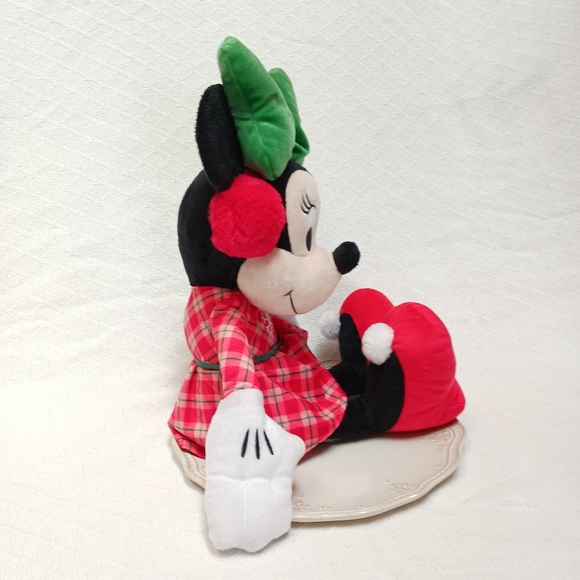 20" Disney Holiday Snowflake Minnie Mouse Plush - Picture 2 of 8